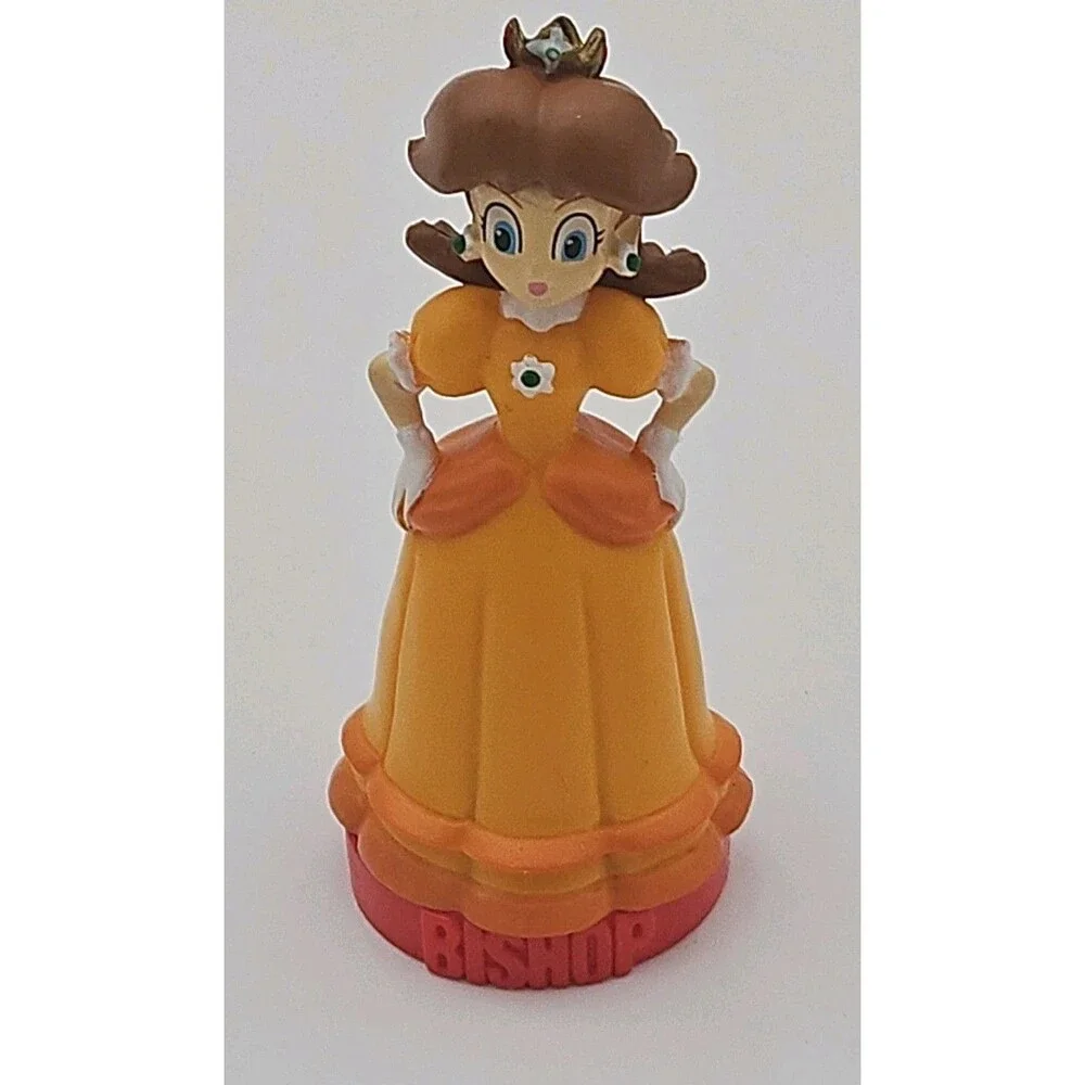 Super Mario Bros Peach and Daisy Princess Bishop CHESS Replacement Pieces Lot 2